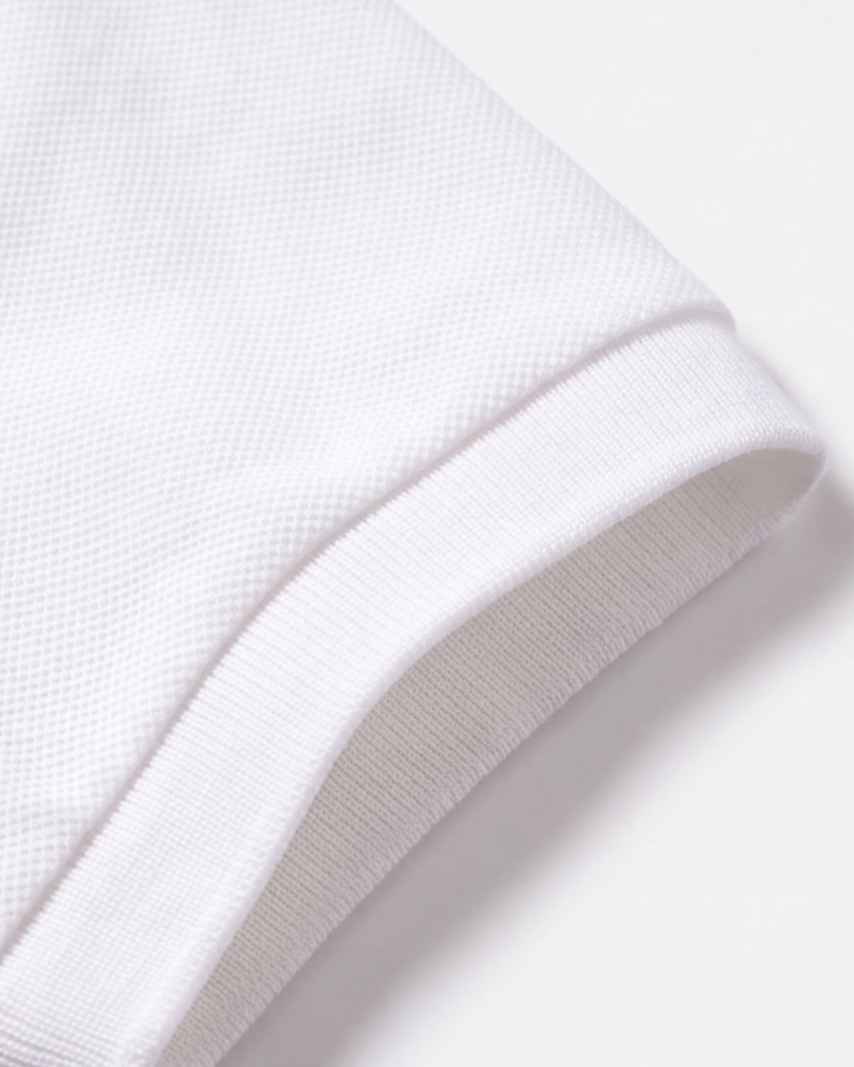 חולצת פולו בד פיקה לבנה לנשים לוגו נייבי Polo Ralph Lauren