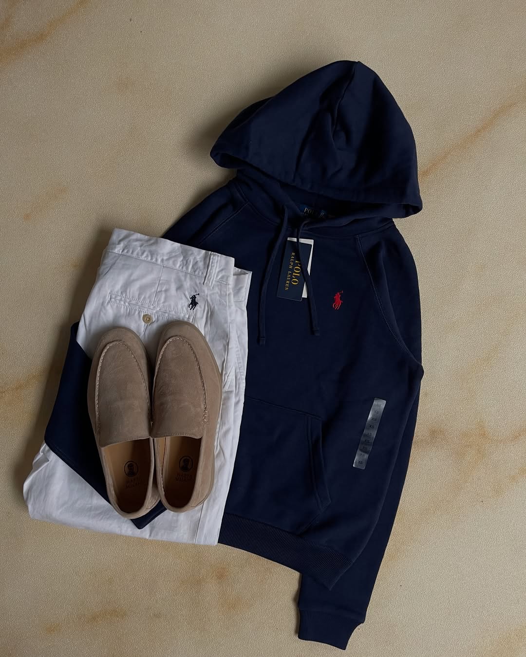 Hoodie Ralph Lauren - Navy&Red