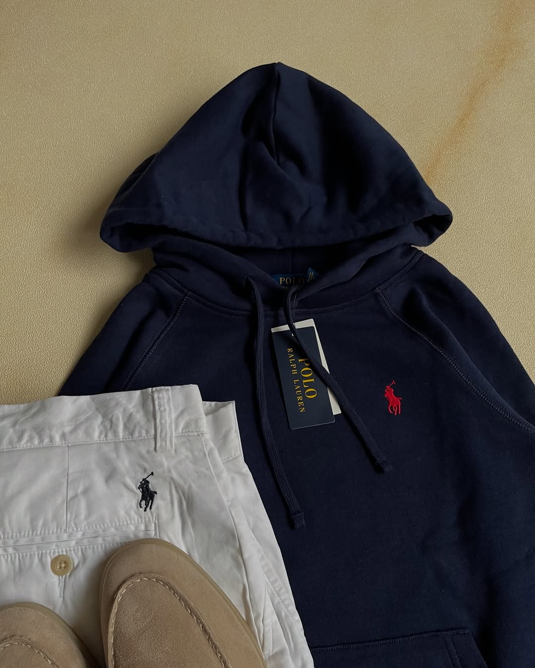 Hoodie Ralph Lauren - Navy&Red