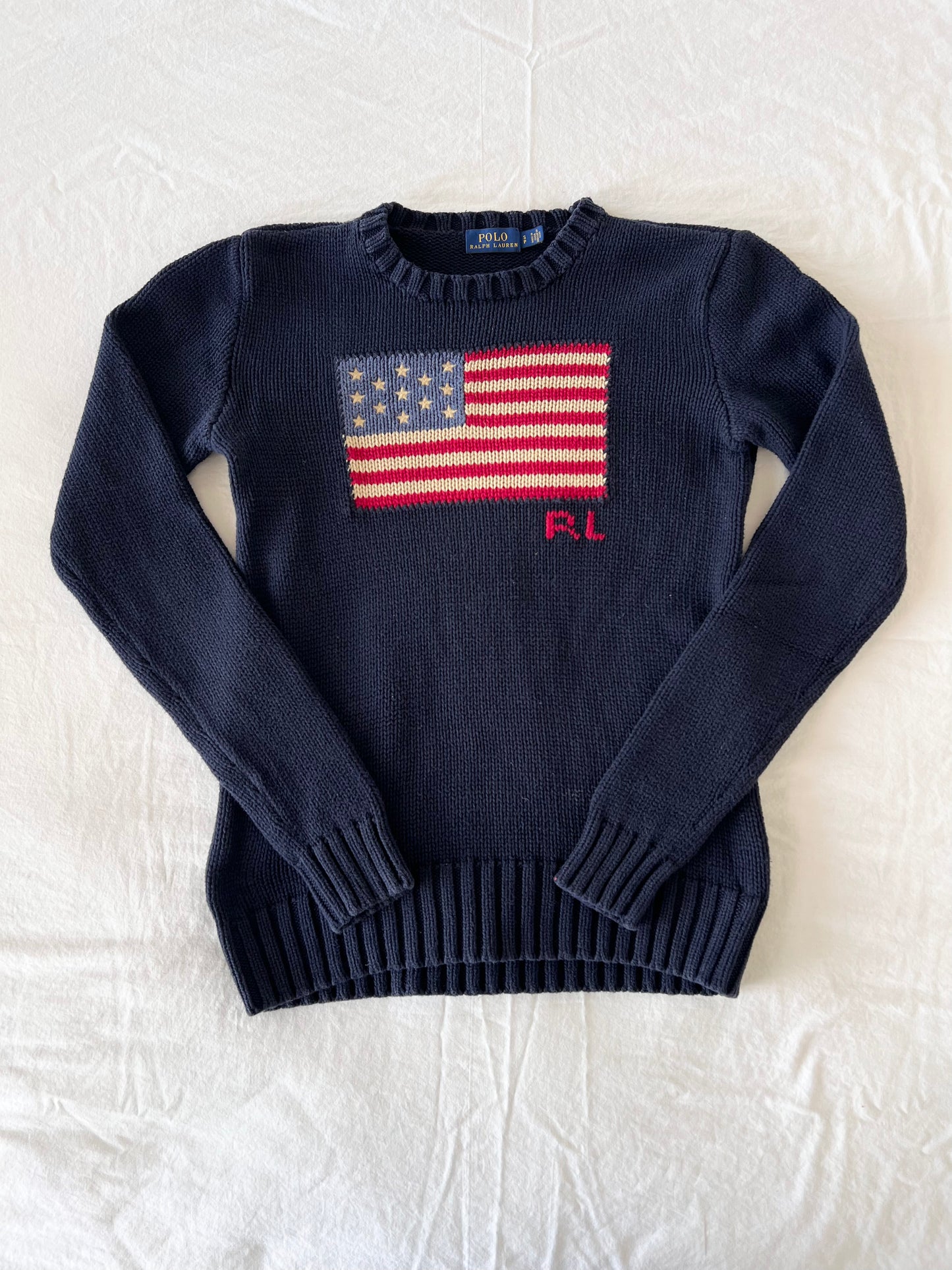 Navy American flag & big logo