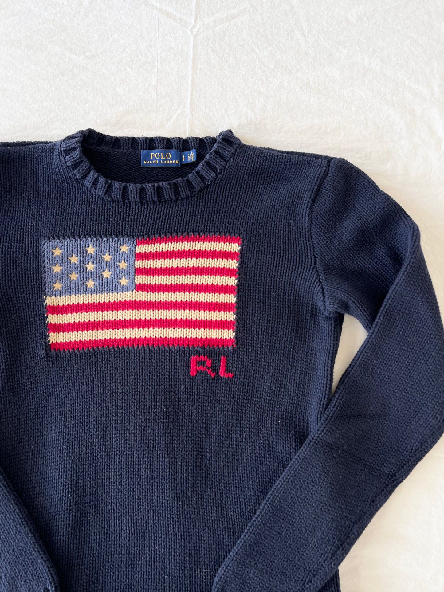 Navy American flag & big logo