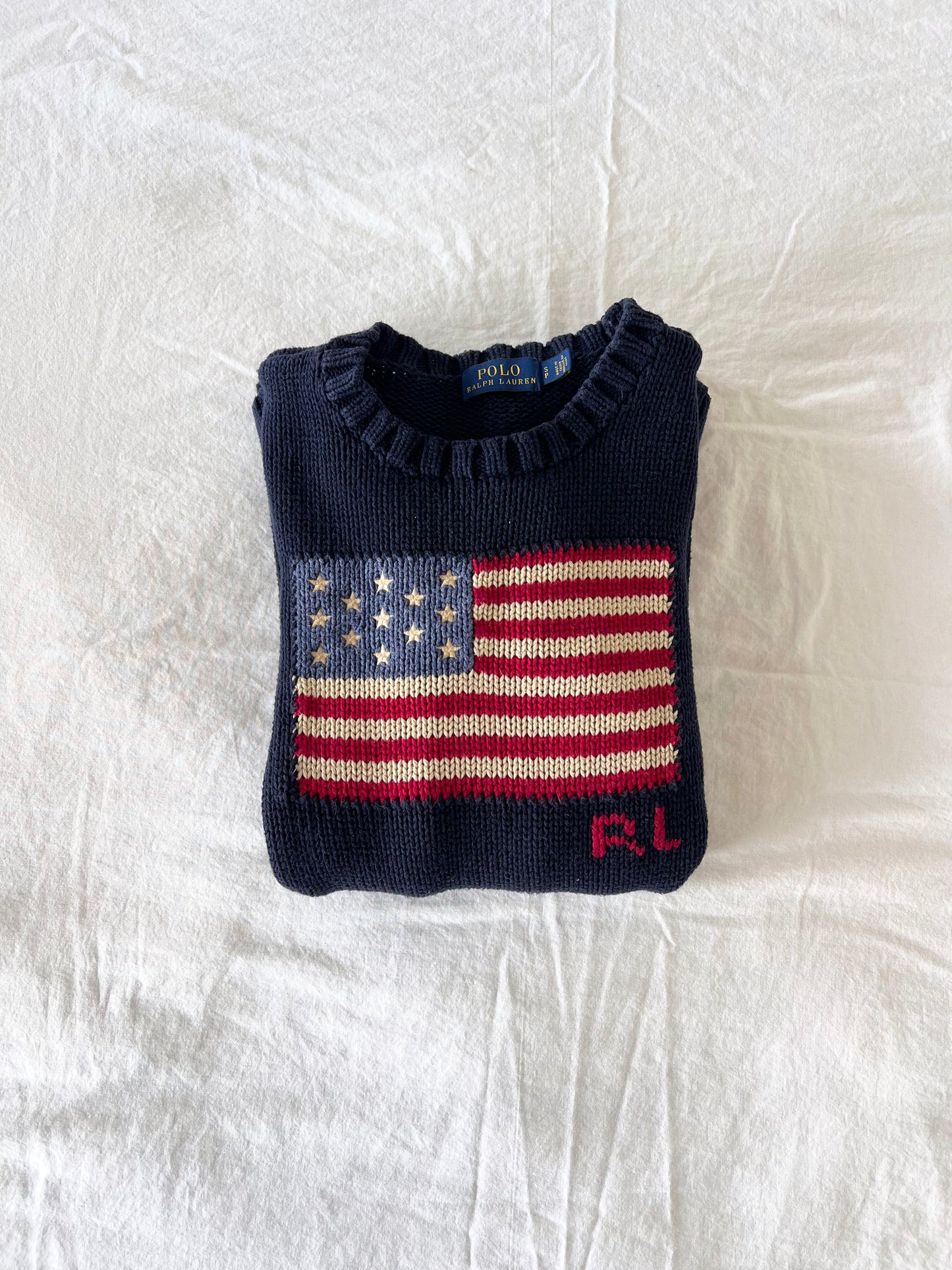 Navy American flag & big logo