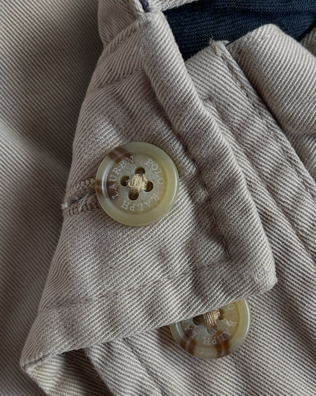Jacket coat Ralph lauren- Beige&Black