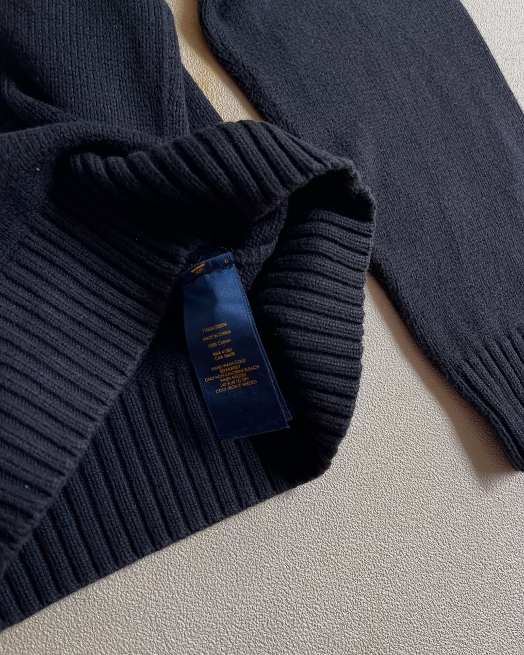 Halfzip Ralph Lauren - Black&Purple