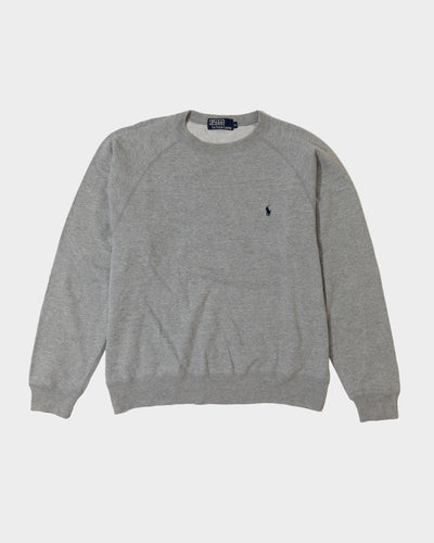 RL Gray Sweatshirt & Navy Logo (L)