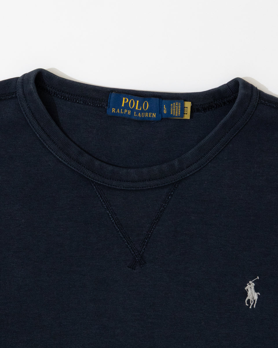 RL Navy Sweatshirt & White Logo (L)