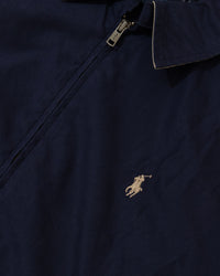 RL Navy Harrington Jacket & Cream Logo (L)
