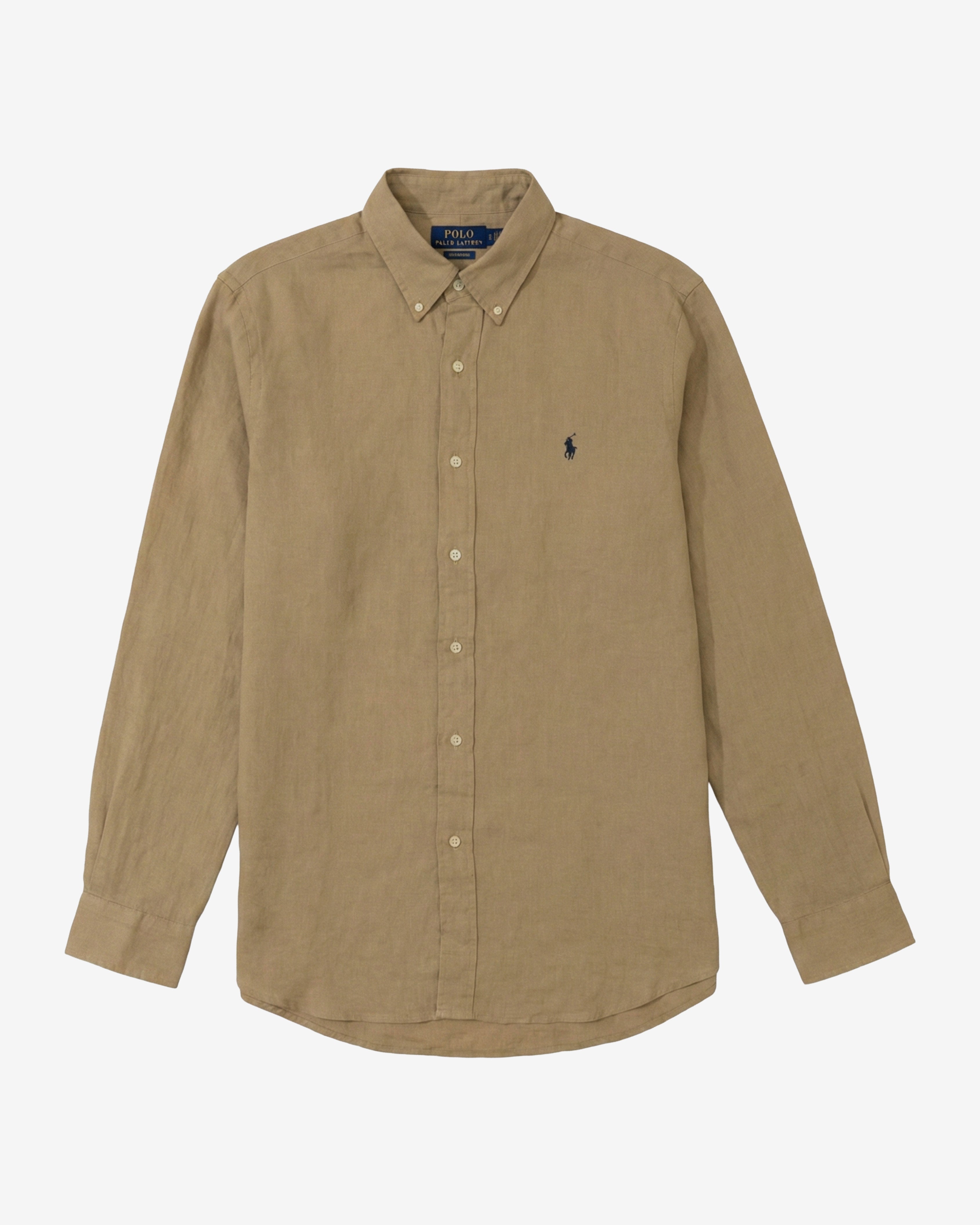 RL Tan Shirt & Navy Logo (M)