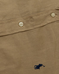 RL Tan Shirt & Navy Logo (M)