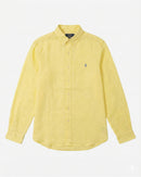 RL Light Yellow Shirt & Light Blue Logo (XL)
