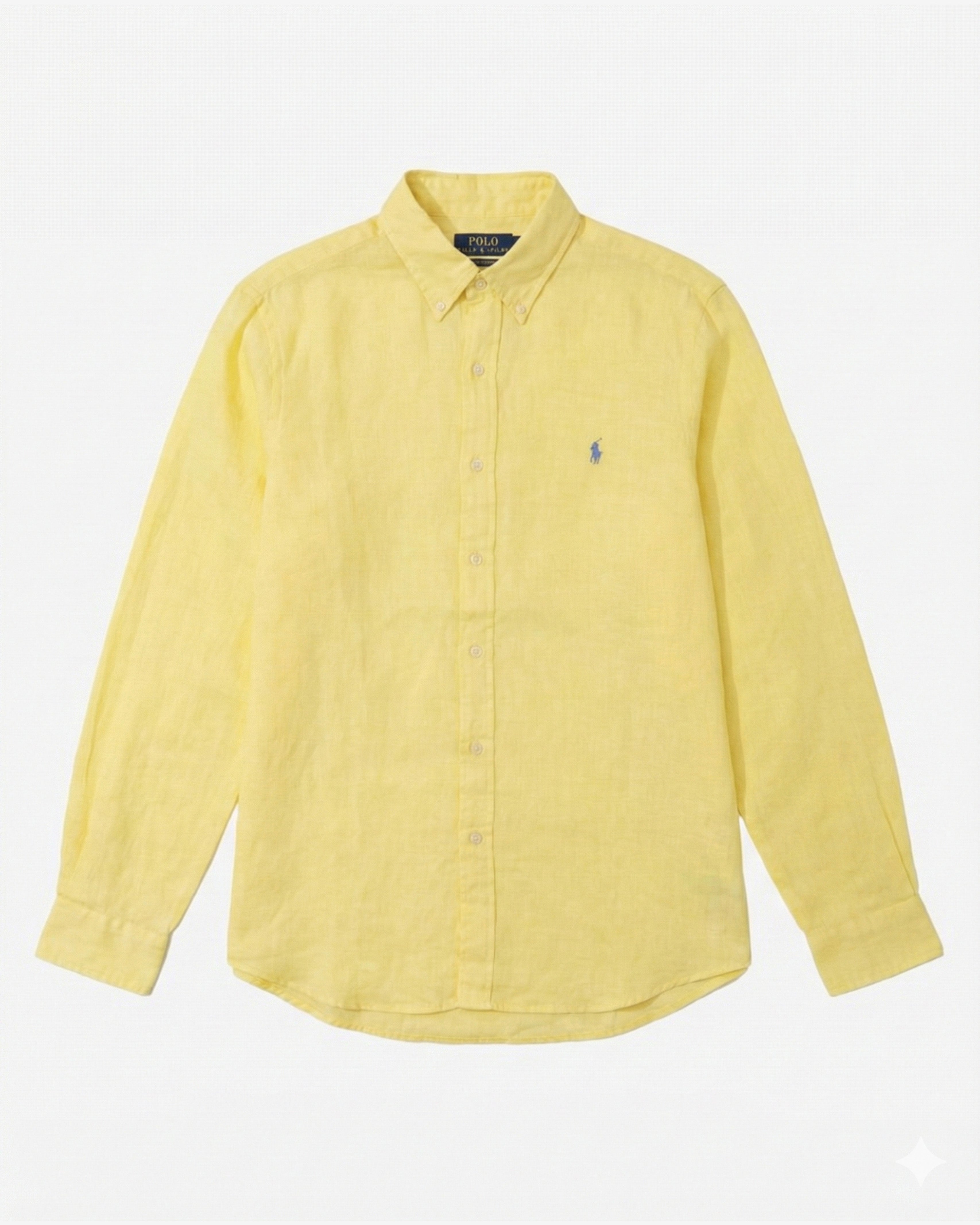 RL Light Yellow Shirt & Light Blue Logo (XL)