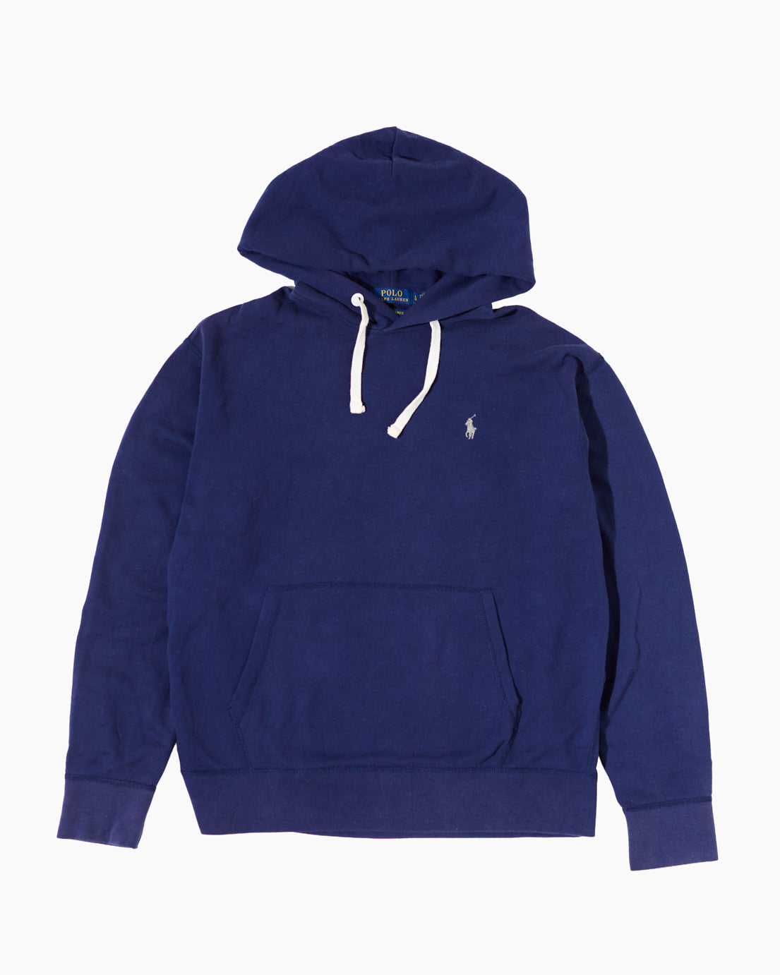 RL Navy Hoodie & Silver Logo