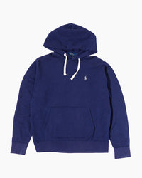 RL Navy Hoodie & Silver Logo