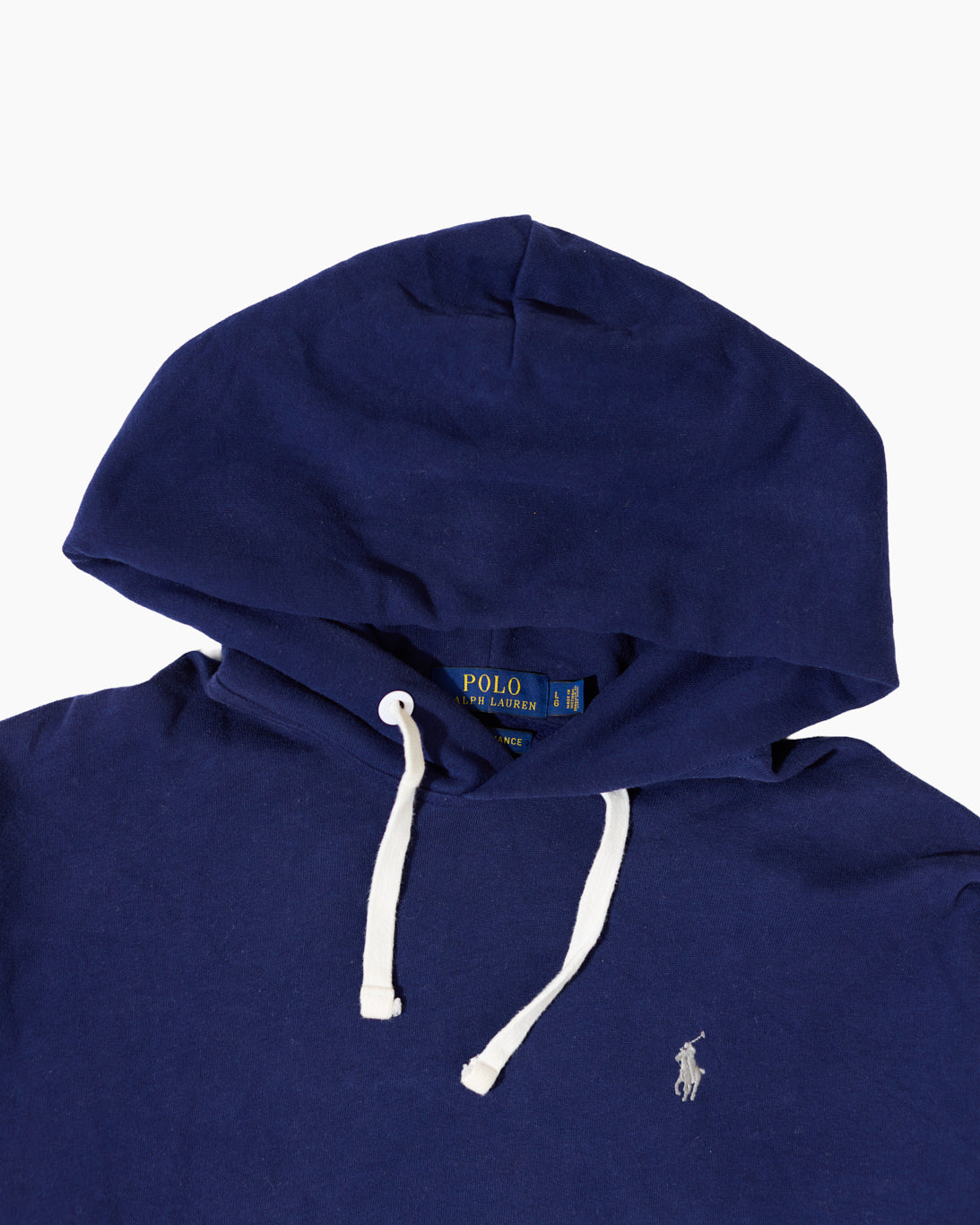 RL Navy Hoodie & Silver Logo