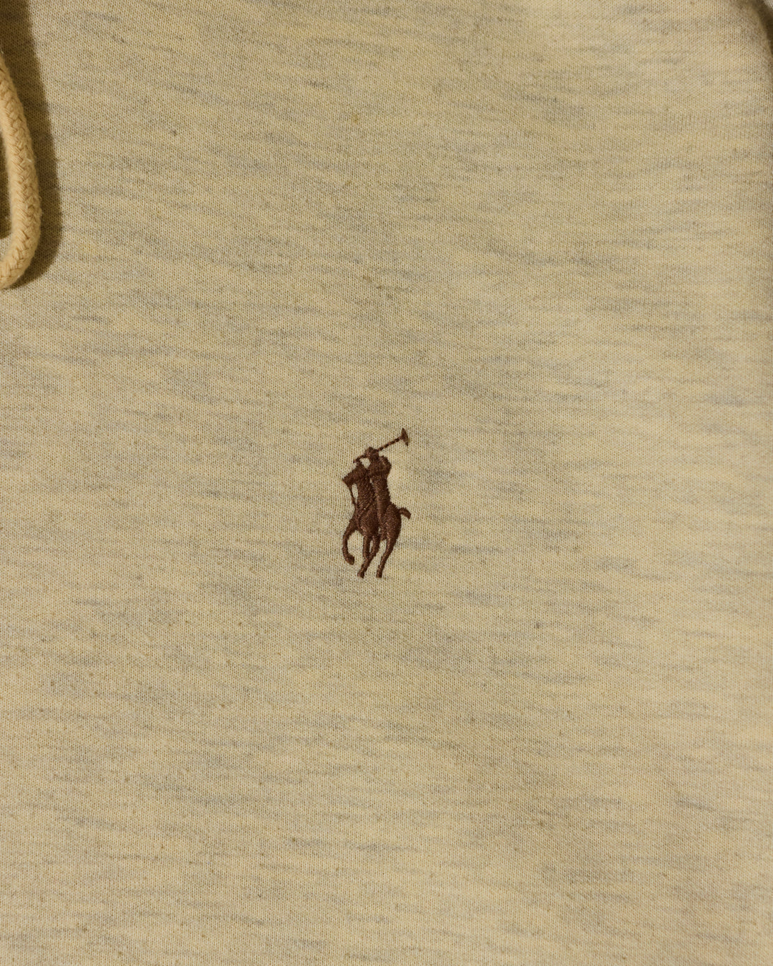 RL Beige Hoodie & Brown Logo