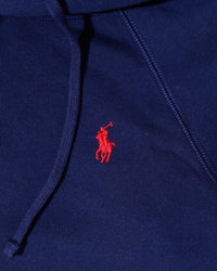 RL Navy Hoodie & Red Logo