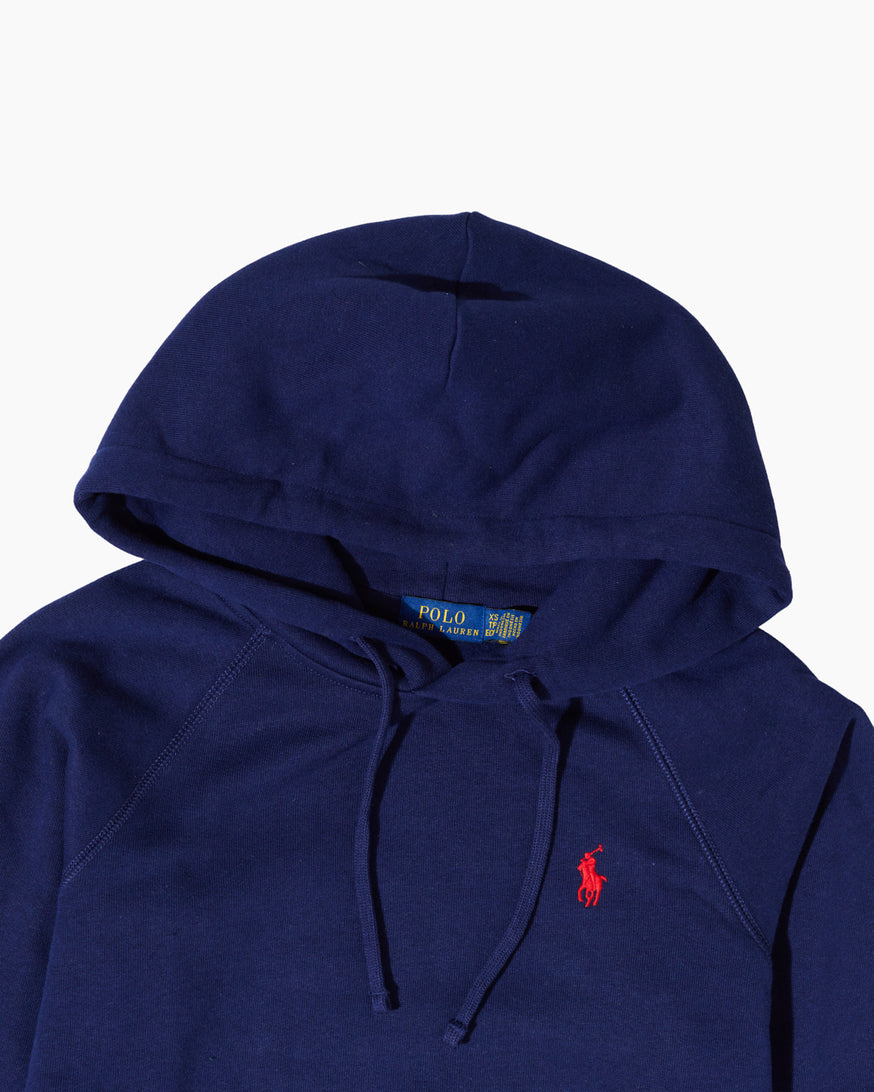 RL Navy Hoodie & Red Logo