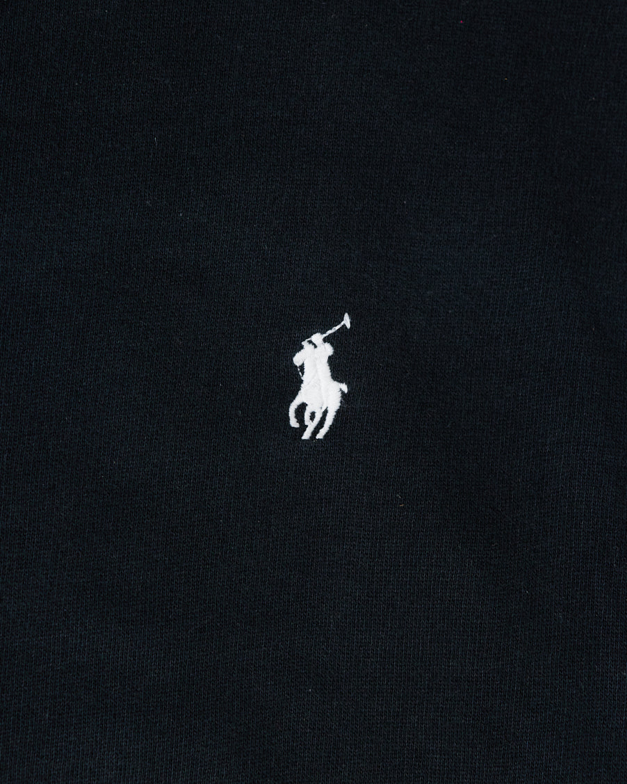 RL Black Crewneck Sweatshirt – White Logo