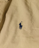 RL Beige Harrington Jacket & Navy Logo