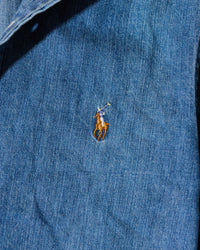 RL Light Blue Denim Shirt & Colorful Logo