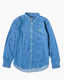 RL Blue Denim Shirt & Multicolor Logo