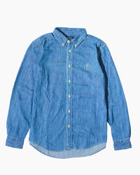 RL Blue Denim Shirt & Multicolor Logo