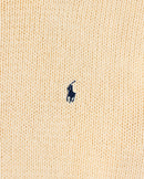 RL Cream Knit Sweater & Navy Logo