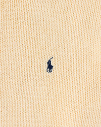 RL Cream Knit Sweater & Navy Logo