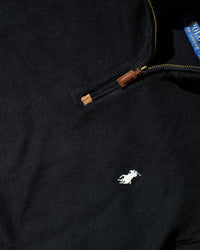 RL Black & White Logo Half-Zip