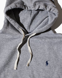 RL Grey & Navy Pony Hoodie