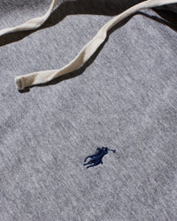 RL Grey & Navy Pony Hoodie