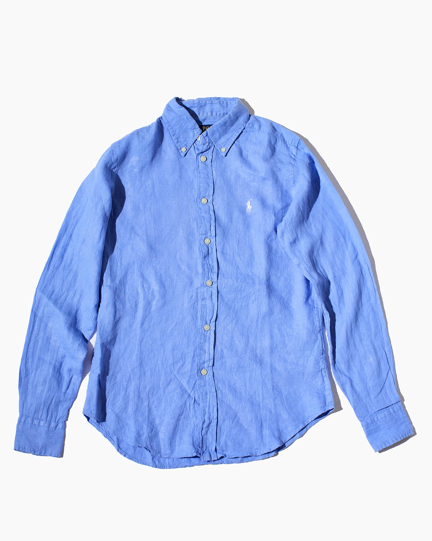 RL Blue & White Pony Shirt