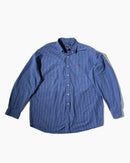 RL Blue Check & Red Pony Shirt