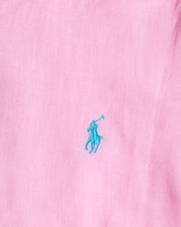 RL Pink & Light Blue Pony Shirt