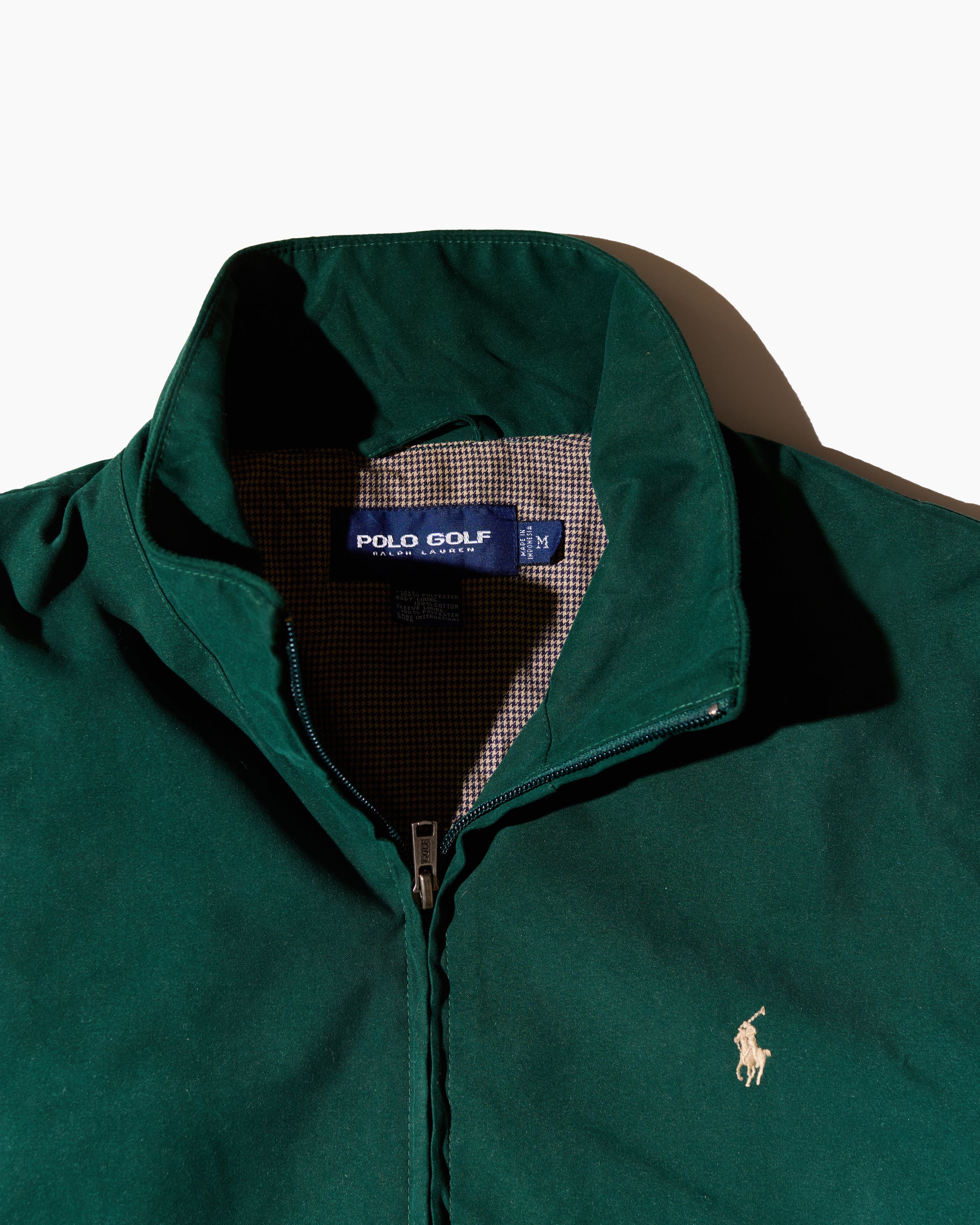 RL Green & White Logo Jacket