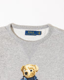 RL Grey Polo Bear Hoodie (M)