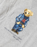 RL Grey Polo Bear Hoodie (M)