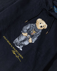 RL Black Polo Bear Hoodie (S)
