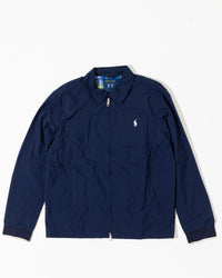 RL Navy Zip Jacket & White Logo (M)