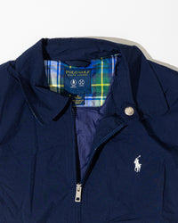 RL Navy Zip Jacket & White Logo (M)