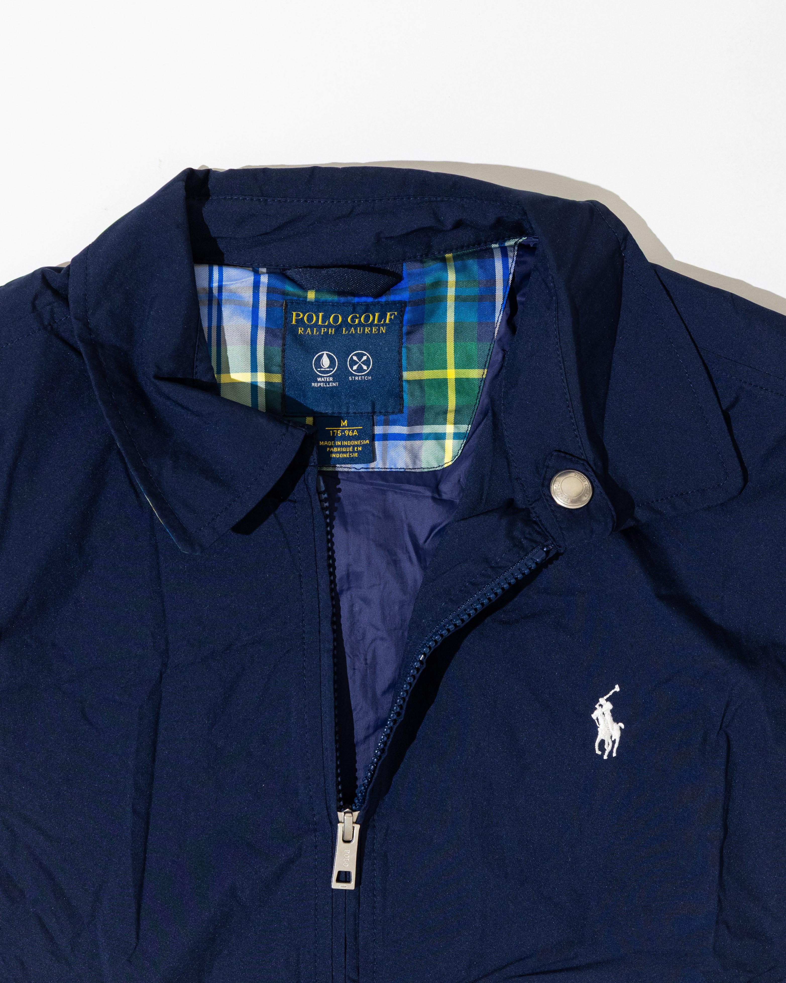 RL Navy Zip Jacket & White Logo (M)