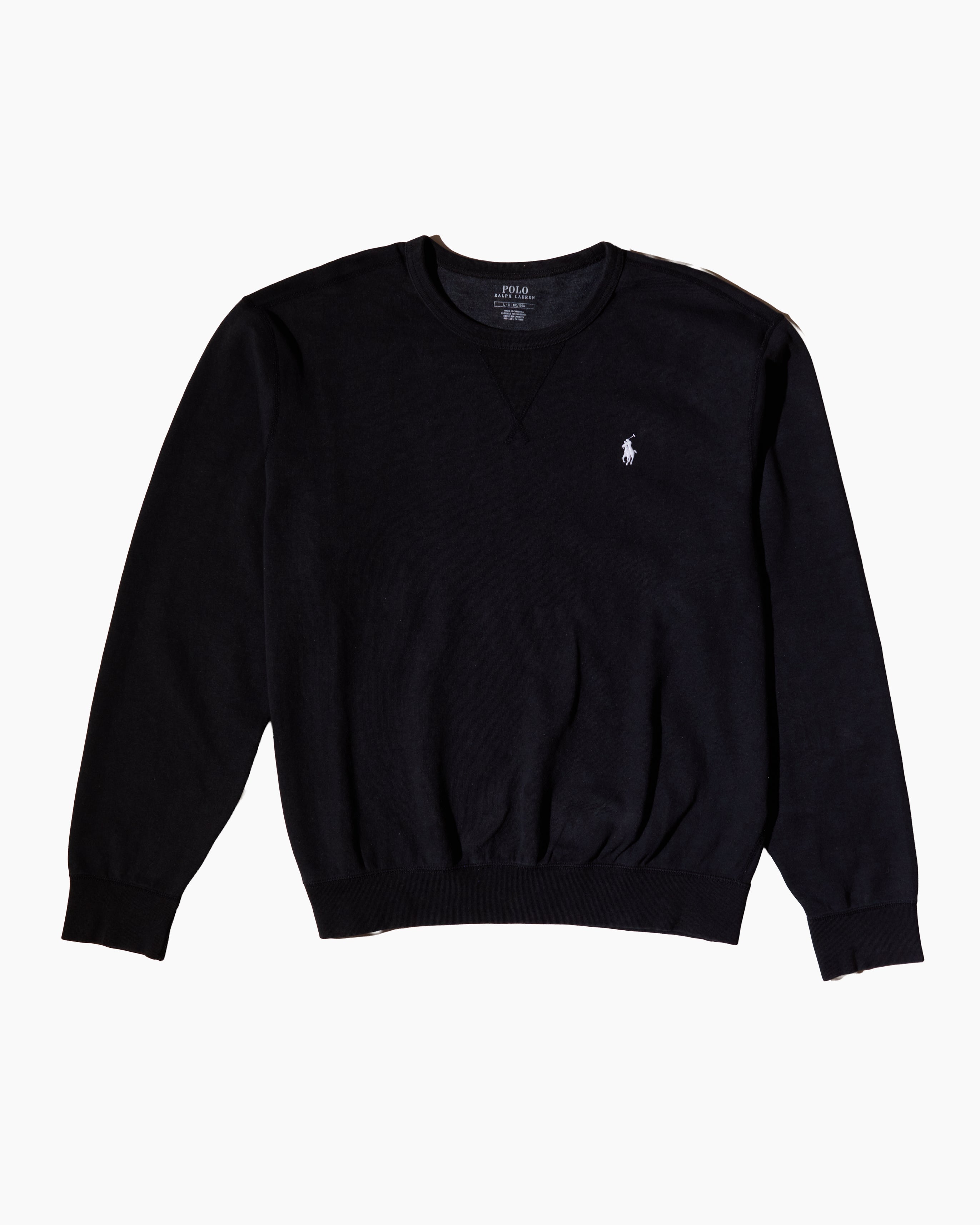 RL Black & White Logo Sweatshirt