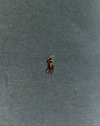 RL Olive Green & Brown Logo Half Zip