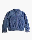 RL Denim Blue & Brown Logo Jacket