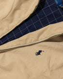 RL Beige Harrington Jacket & Navy Logo (L)