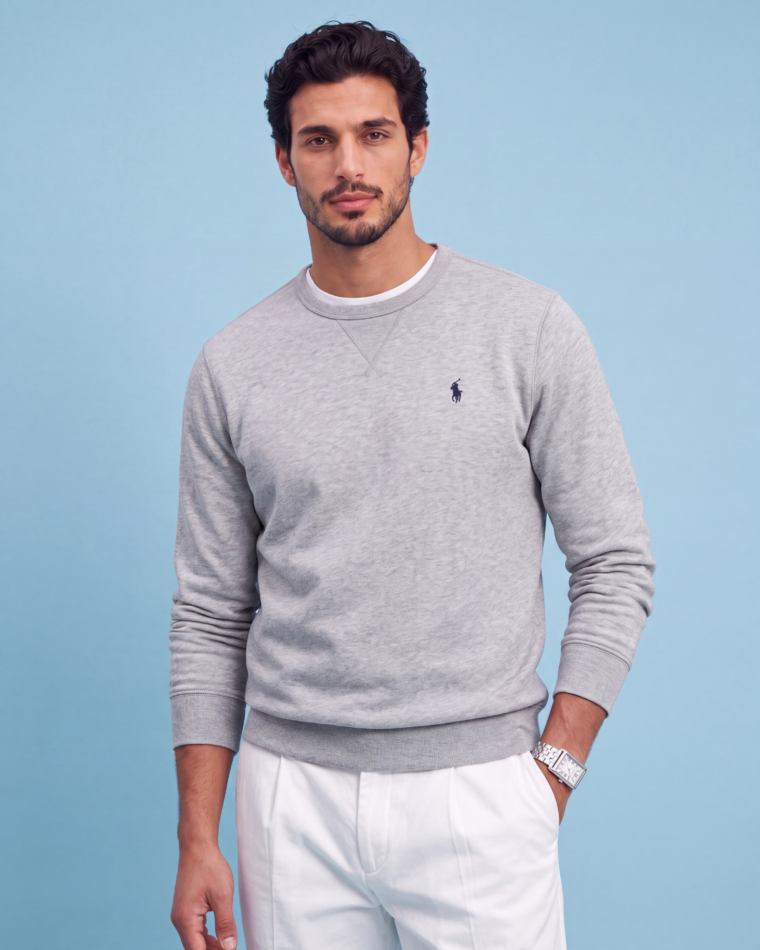 פוטר אפור Polo Ralph Lauren