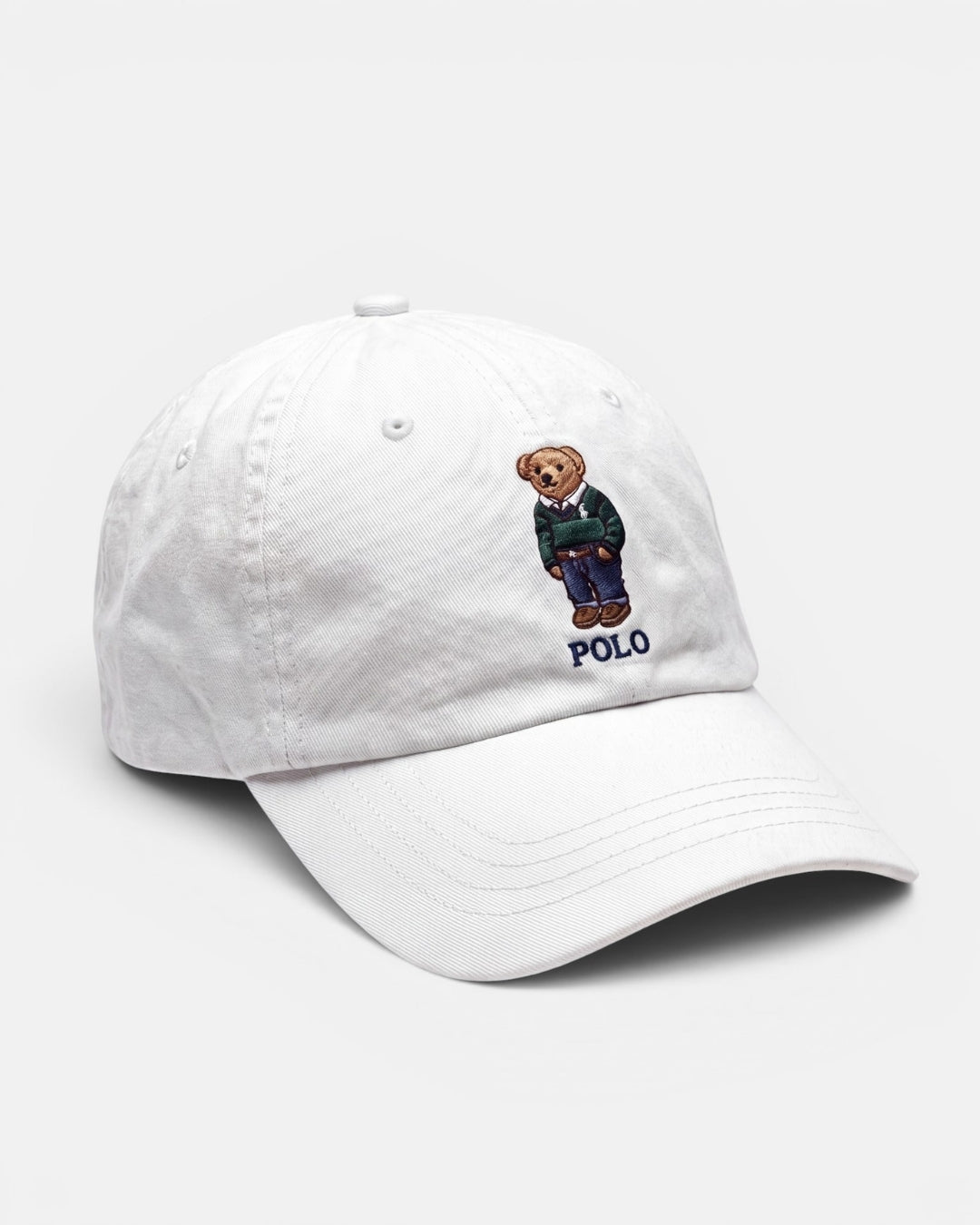 כובע דובי לבן Polo Ralph Lauren