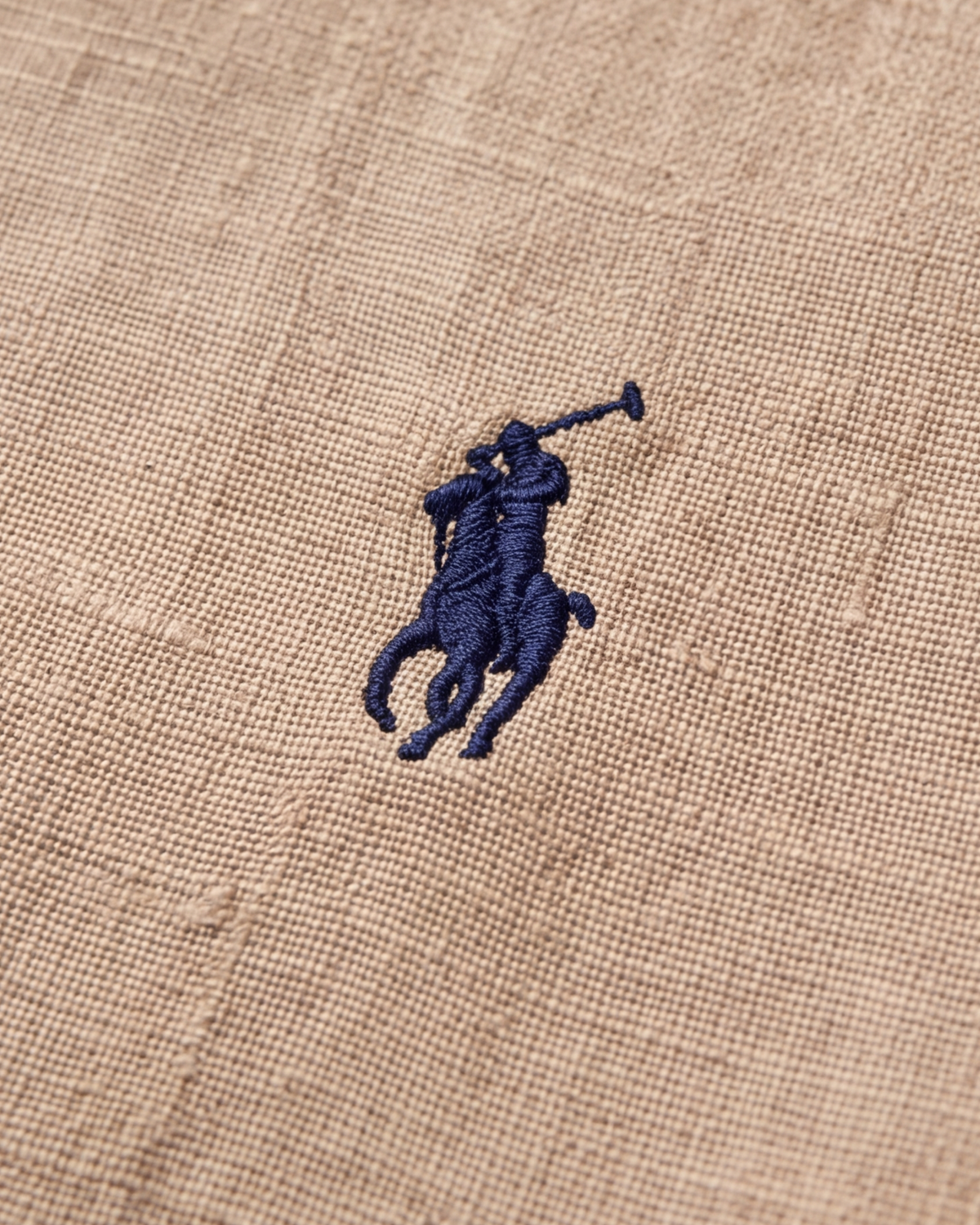 מכופתרת פשתן ב׳ז לוגו נייבי צאוורון סיני Polo Ralph Lauren