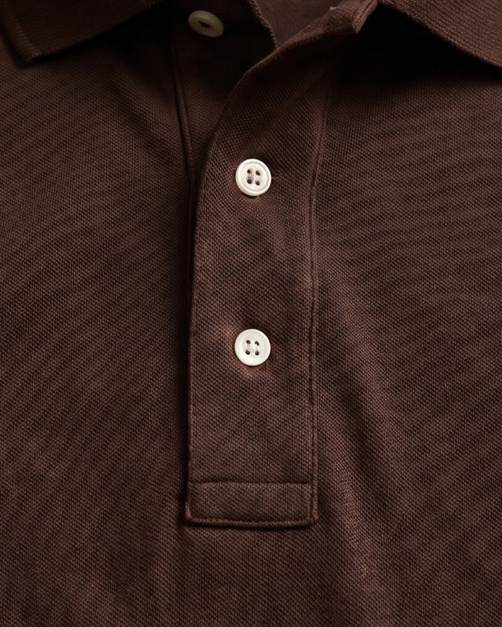 חולצת פולו חומה לוגו צבעוני Polo Ralph Lauren