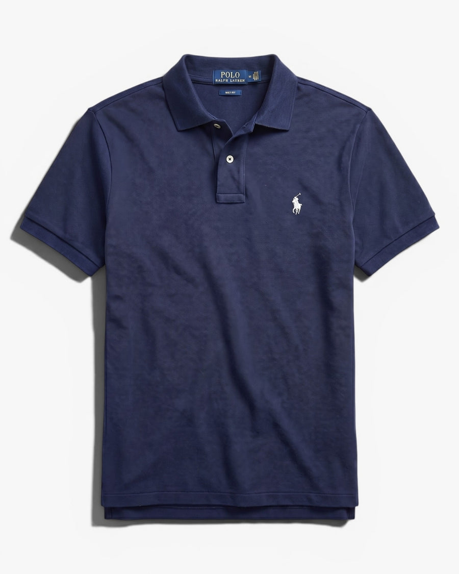 חולצת פולו נייבי לוגו לבן Polo Ralph Lauren